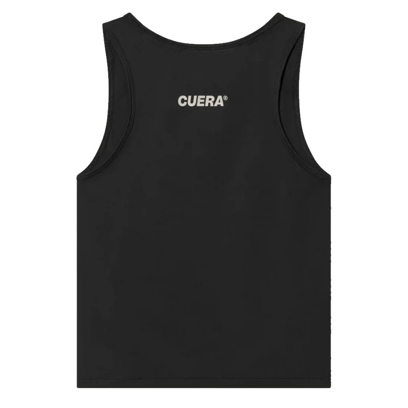 Cuera Women's On Court Cropped Tank Top Black