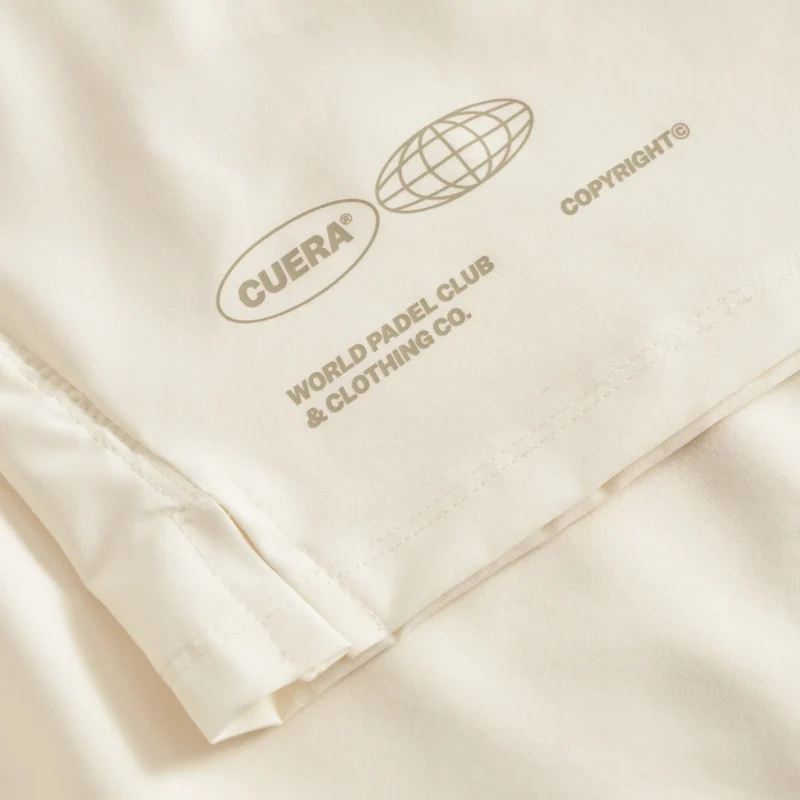 Cuera Men's Active Globe Shorts Off White