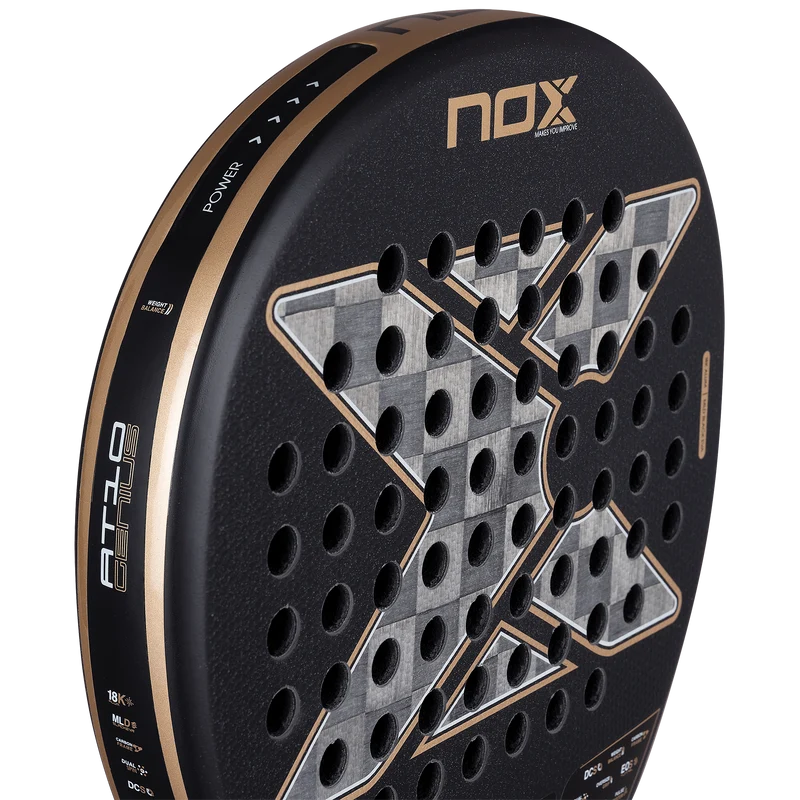 Nox AT10 Genius 18K Alum Agustin Tapia Padel Racket 26