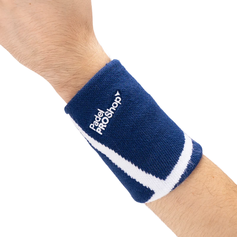 Muñequera Larga PadelPROShop Court Azul Marino Promo