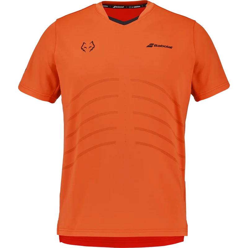 Babolat Men's Replica Lebron Tee Red Orange