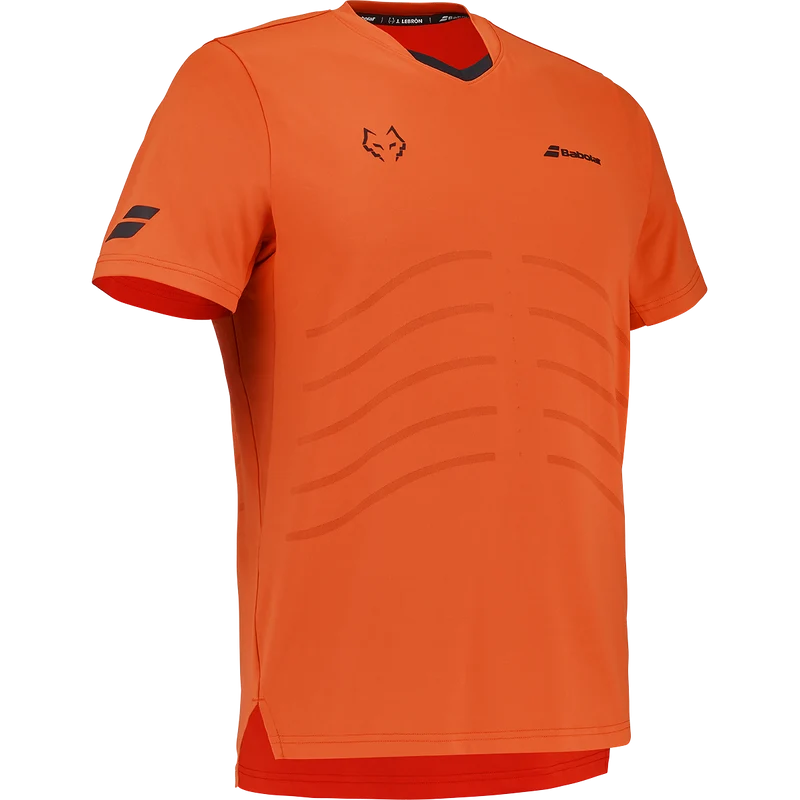 Babolat Men's Replica Lebron Tee Red Orange