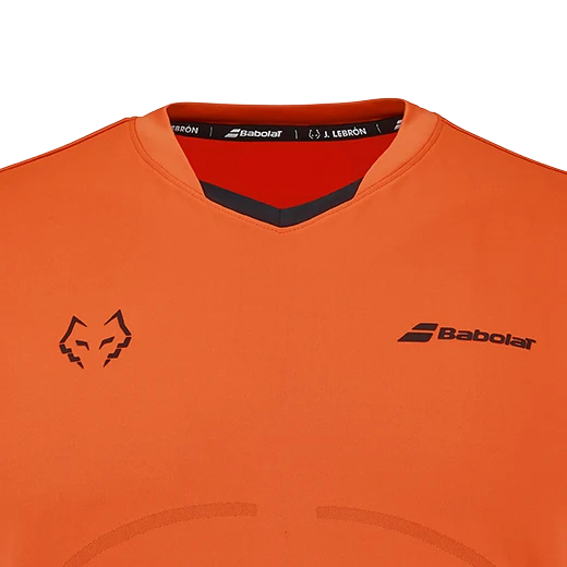 Babolat Men's Replica Lebron Tee Red Orange