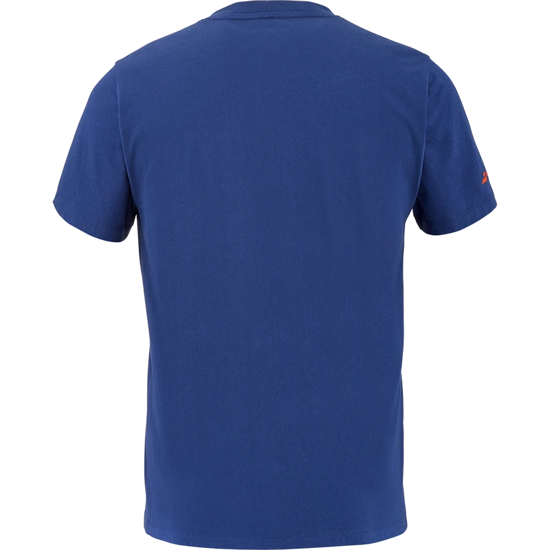 Babolat Men's Cotton Tee Lebron Blue Depths