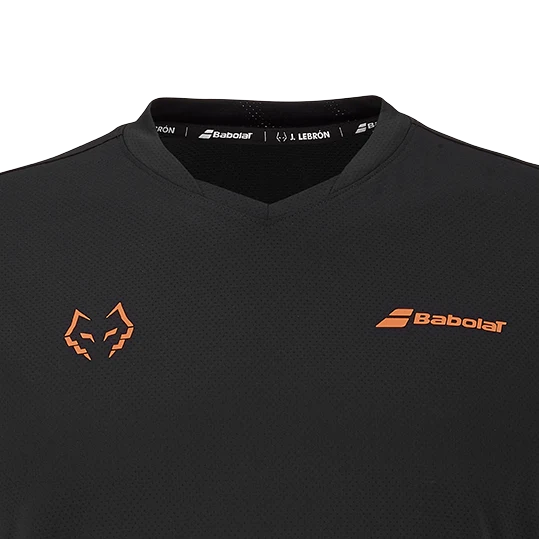 Babolat Men's Crew Neck Tee Lebron Black