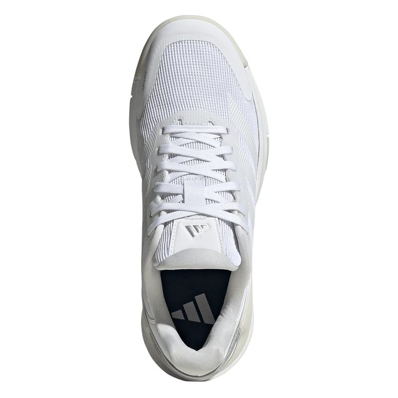 Adidas Women's Crazyquick LS Padel Shoes White Metallic