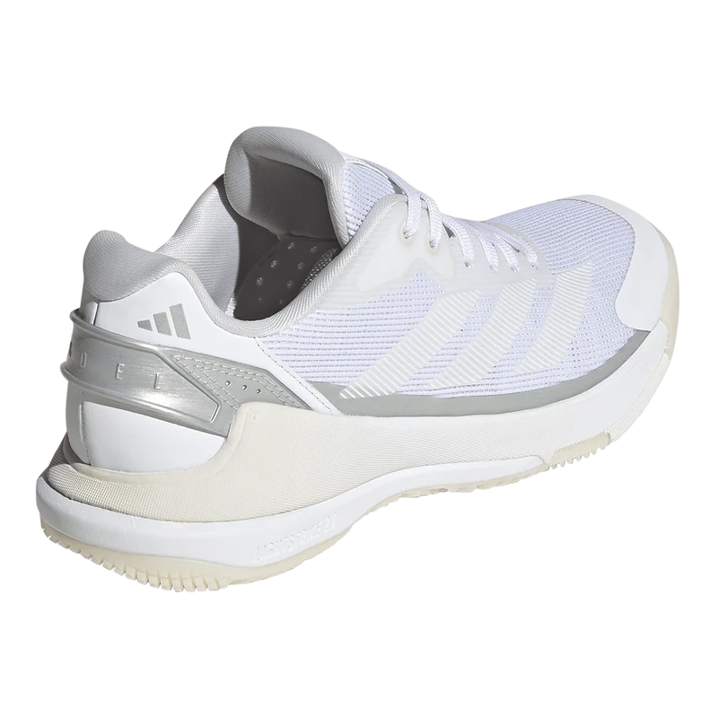 Adidas Women's Crazyquick LS Padel Shoes White Metallic