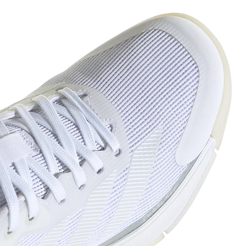 Adidas Women's Crazyquick LS Padel Shoes White Metallic