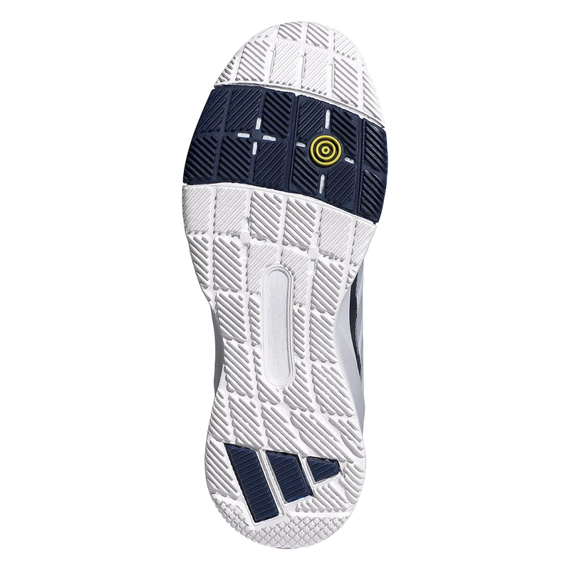 Adidas Men's Crazyquick LS Padel Shoes White Dark Blue