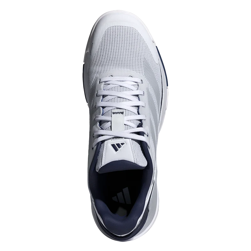 Adidas Men's Crazyquick LS Padel Shoes White Dark Blue