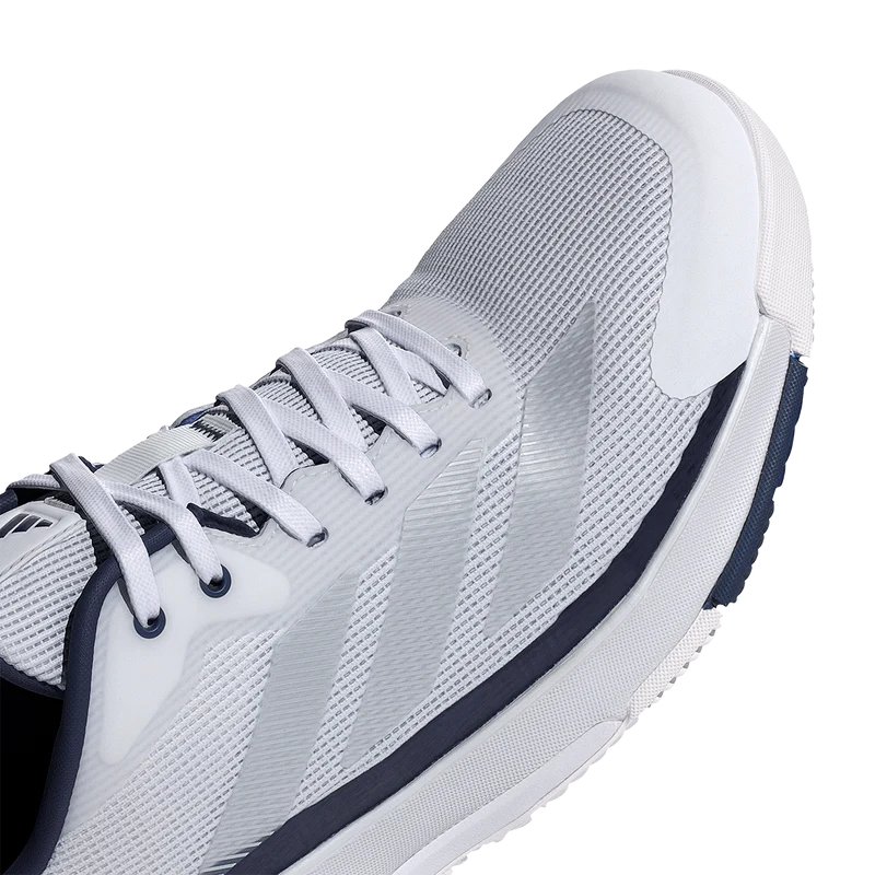 Adidas Men's Crazyquick LS Padel Shoes White Dark Blue