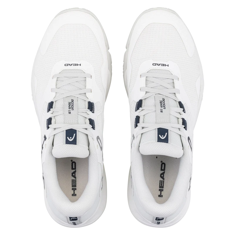 HEAD Men's Motion Team 1.5 Padel Shoes White Blueberry