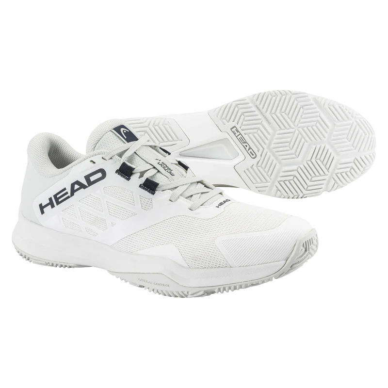 HEAD Men's Motion Team 1.5 Padel Shoes White Blueberry