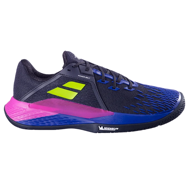 Babolat Men's Propulse Fury 3 Tennis Shoes Black Dark Blue