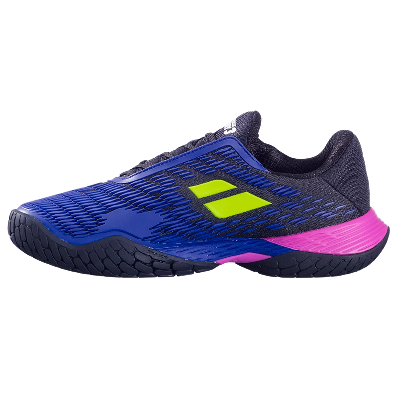 Babolat Men's Propulse Fury 3 Tennis Shoes Black Dark Blue