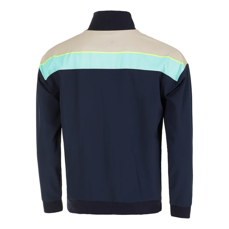 Wild Return Block Trainingsjacke Herren-Dunkelblau,Mehrfarbig