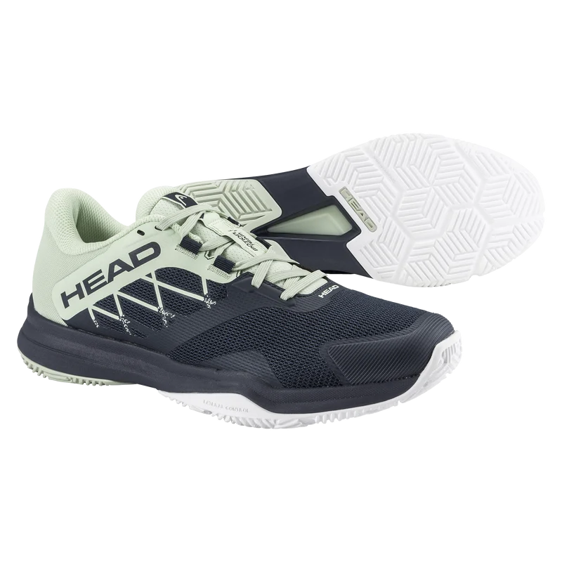 HEAD Men's Motion Team 1.5 Padel Shoes Blueberry Cantaloupe Green