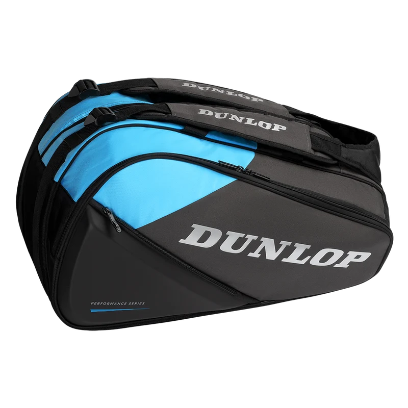 Dunlop FX Performance Padel Racketbag Cyan Gun Metal