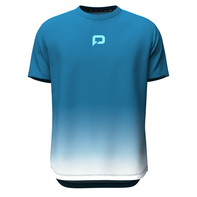 Pallap Men's Tech T-Shirt Petrol Blue