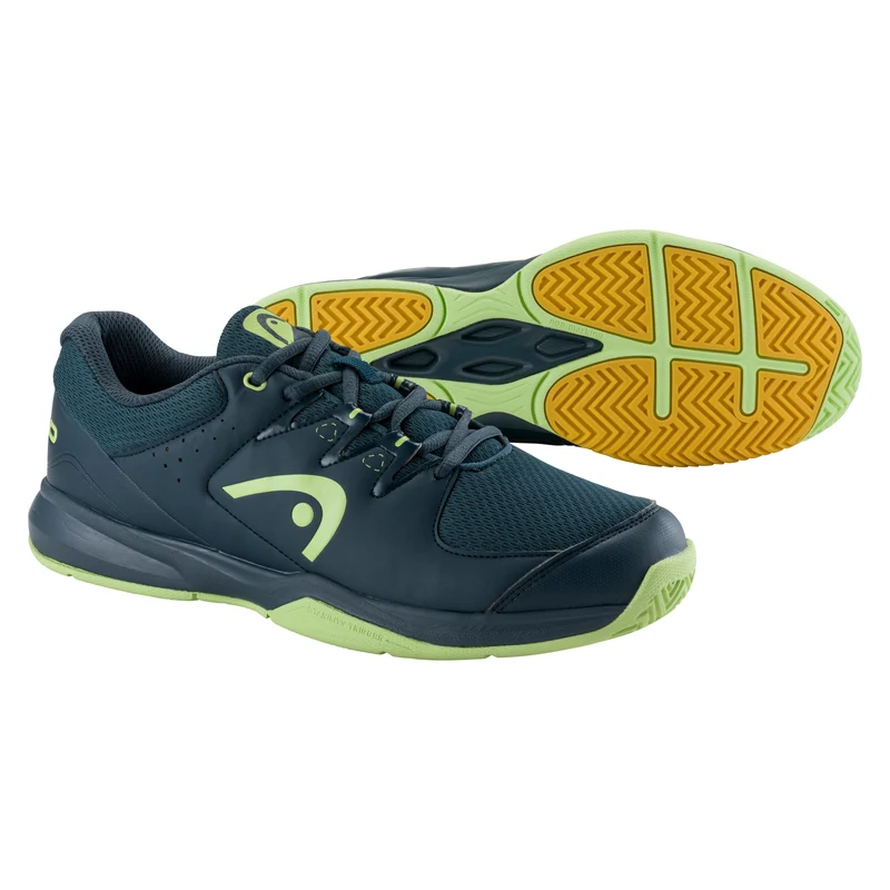 HEAD Men's Grid 3.5 Indoor Shoe Navy Lime