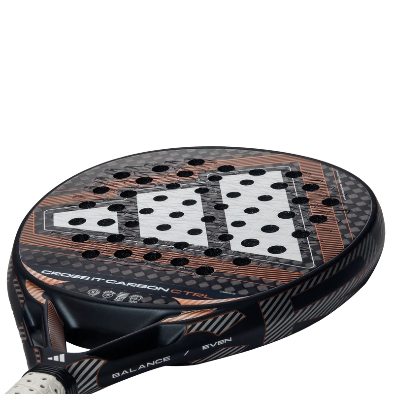 Adidas Cross IT Carbon Ctrl Padel Racket 2026