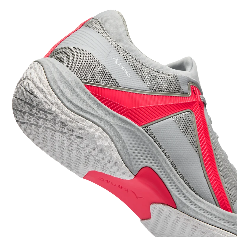 Kanso EQ ID Indoor Court Shoes 2025 Grey/Red