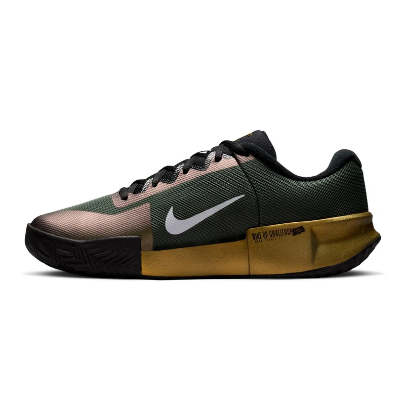 Challenge Pro Premium Sandplatzschuh Herren - oliv, gold