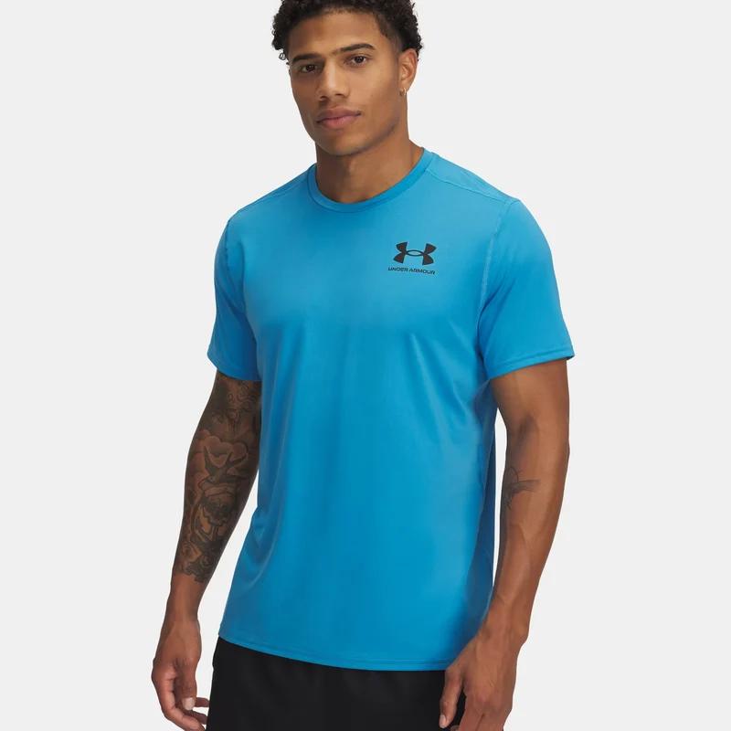 Heatgear Fitted T-Shirt Herren - blau,