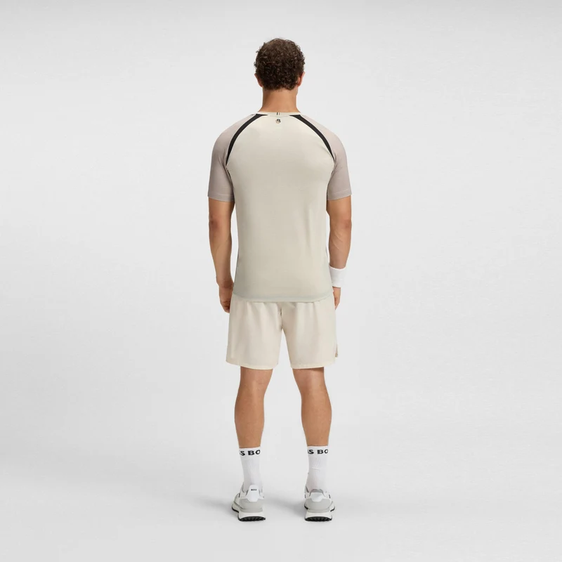 Matchball T-Shirt Herren-creme
