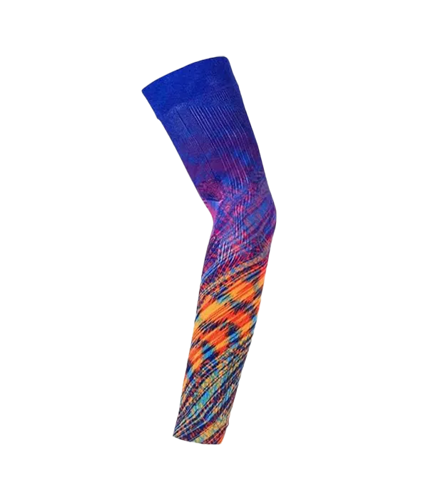 Manga de Compresion Floky Rio Orange/Blue