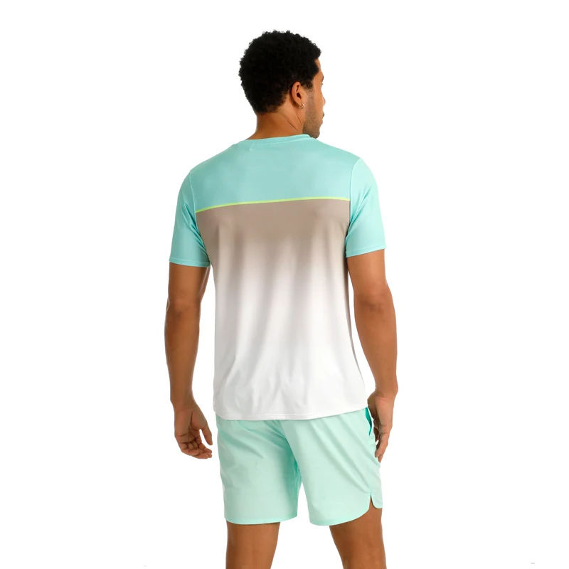Wild Receiver Faded T-Shirt Herren-Türkis,Mehrfarbig