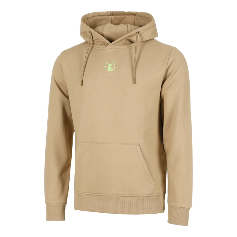 Wild Collage Hoody Herren-Beige,Mehrfarbig