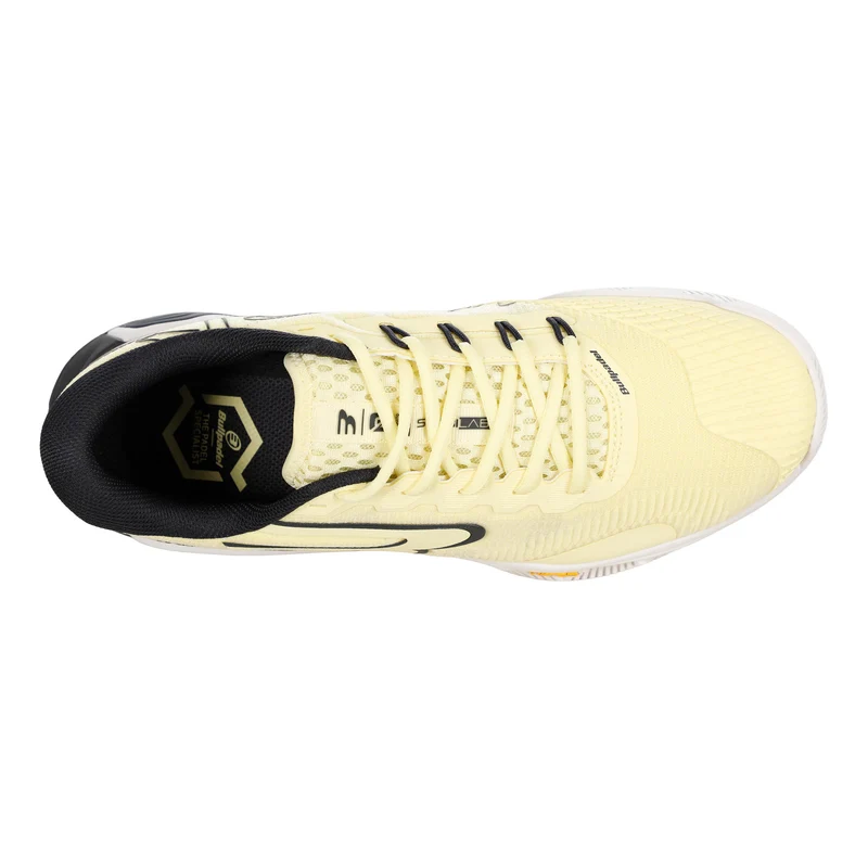 Hack Padelschuh Herren - gelb, schwarz