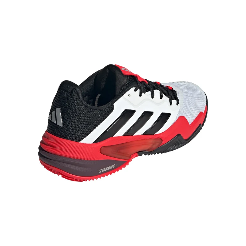 Barricade 13 Sandplatzschuh Herren - weiß, schwarz
