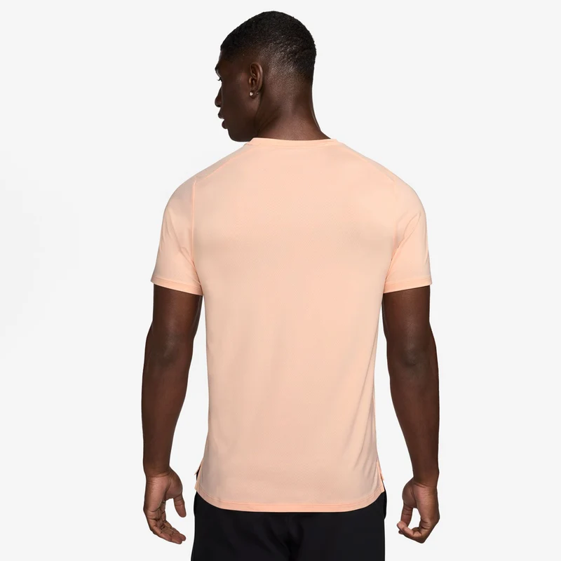 Court Dri-FIT Advantage T-Shirt Herren - koralle, schwarz