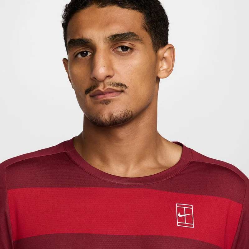 Court Dri-Fit Advantage T-Shirt Herren-Rot,Koralle