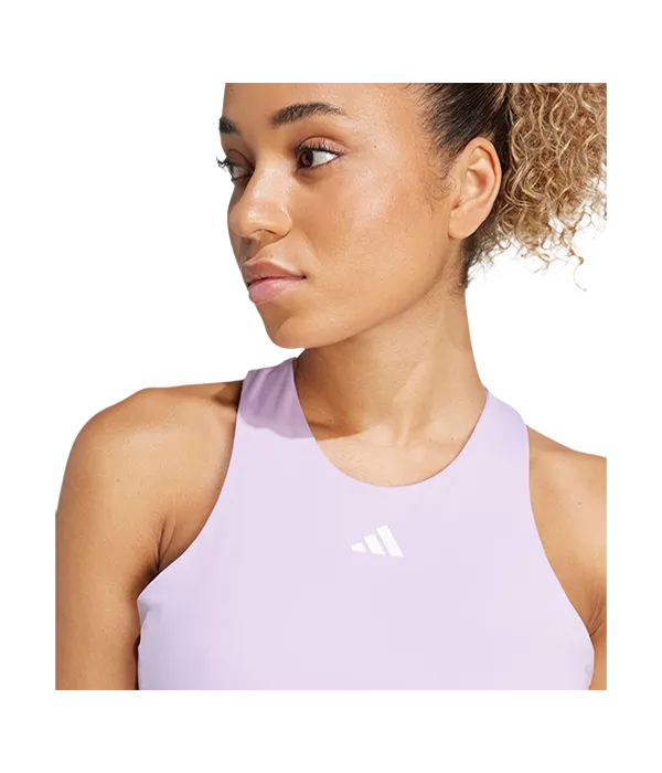 Camiseta Adidas con sujetador Y-TANK MIDI Morado