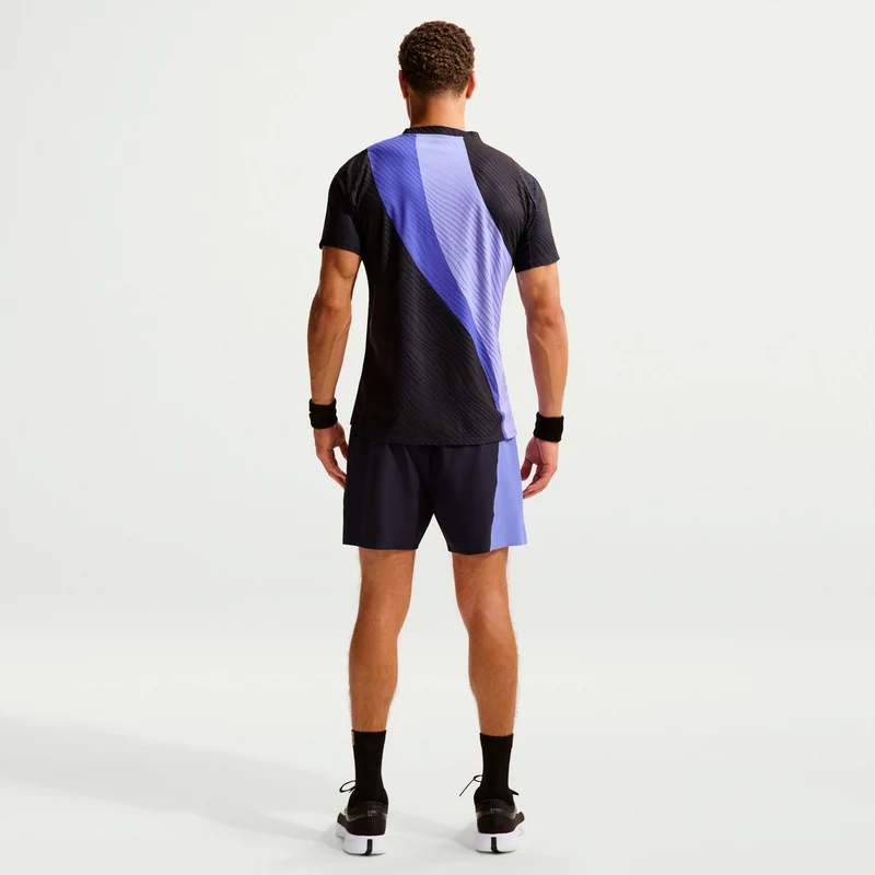 Court Dri-Fit Advantage Slam T-Shirt Herren-dunkelblau, blaugrau
