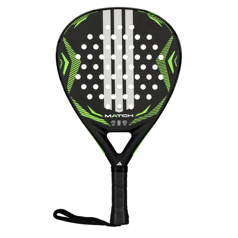 Adidas Match Padel Racket 2026 Black/Lime