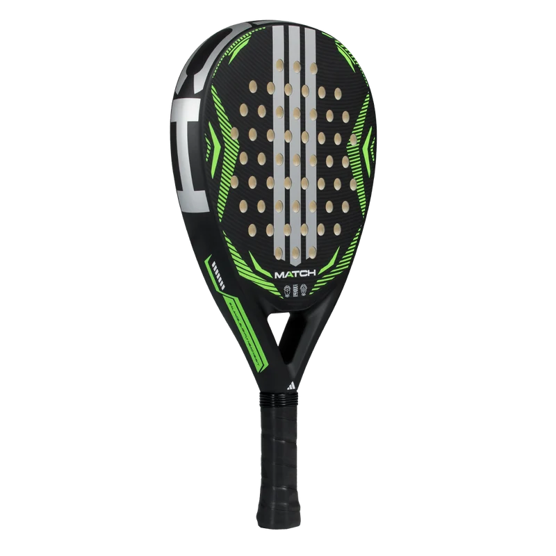 Adidas Match Padel Racket 2026 Black/Lime