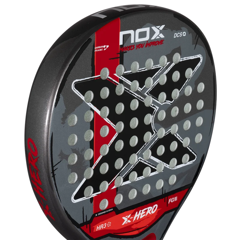 Nox X-Hero Padel Racket 26 Red