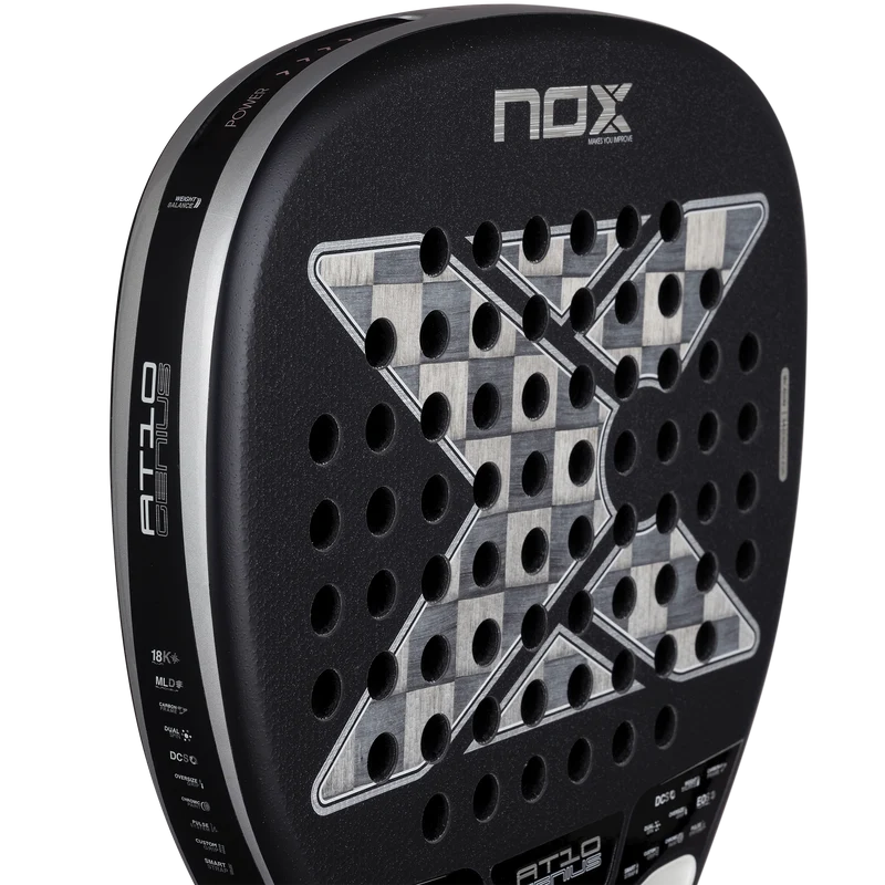 Nox AT10 Genius Attack 18K Alum Agustin Tapia Padel Racket 26