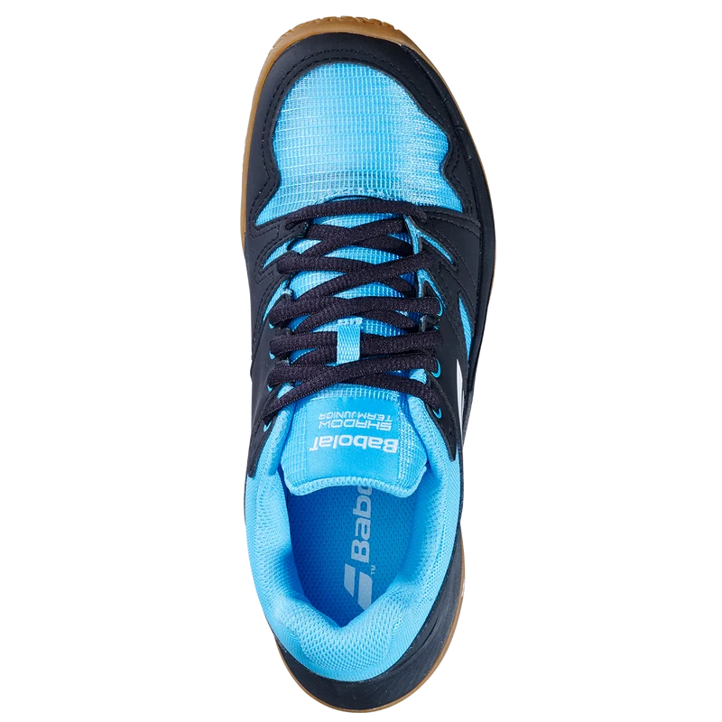 Babolat Junior Shadow Team 2 Indoor Court Shoes Black Blue