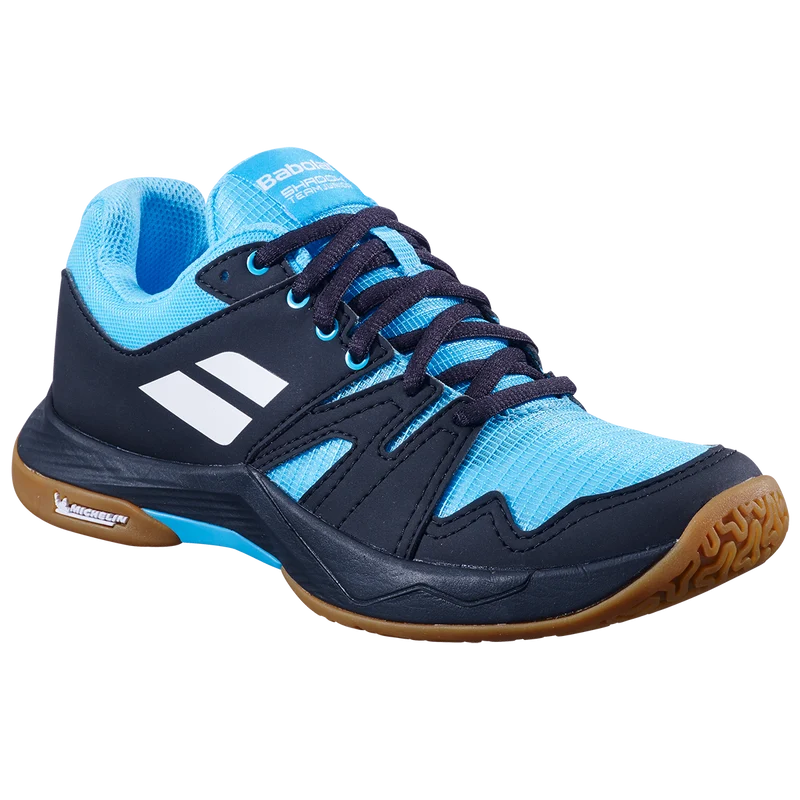 Babolat Junior Shadow Team 2 Indoor Court Shoes Black Blue