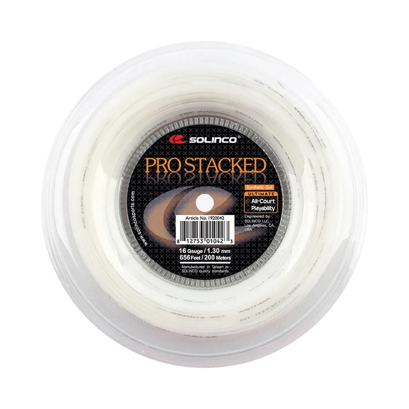 Pro-Stacked Saitenrolle 200m-Weiß