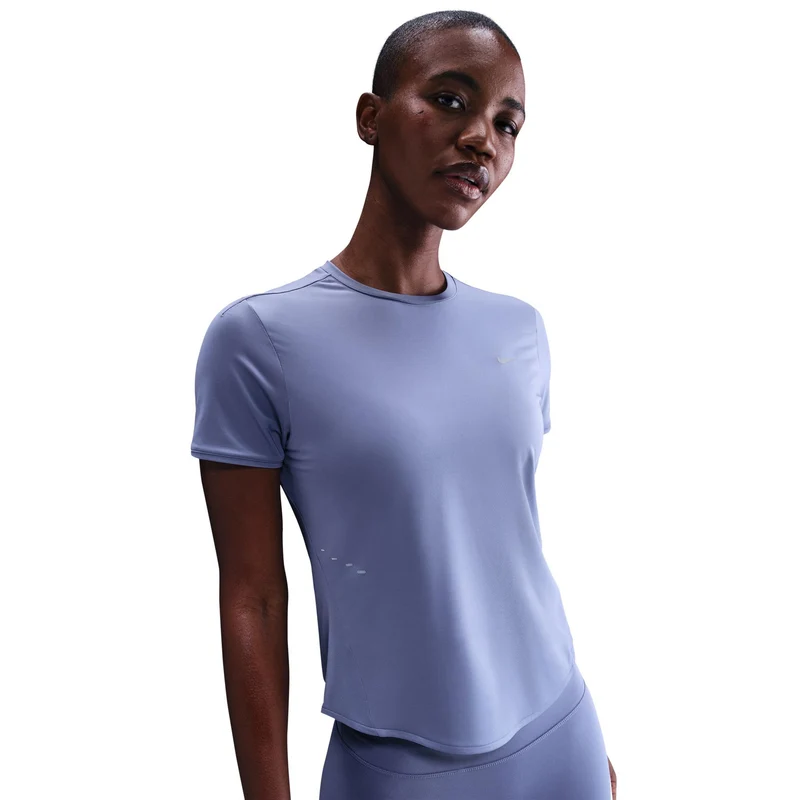 Swift Laufshirt Damen - blaugrau, silber