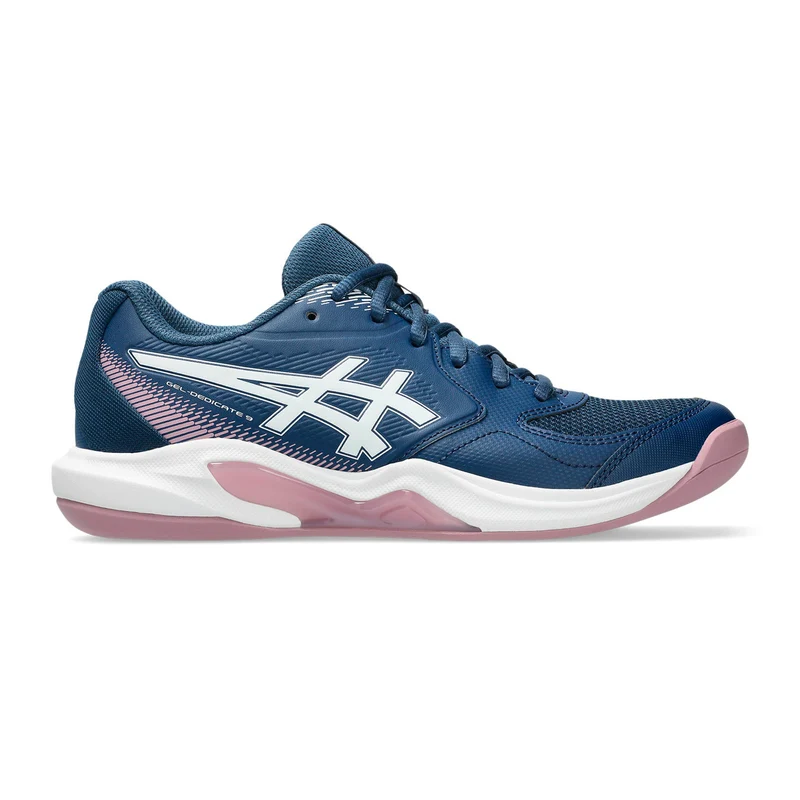 Gel-Dedicate 9 Teppichschuh Damen - dunkelblau, weiß