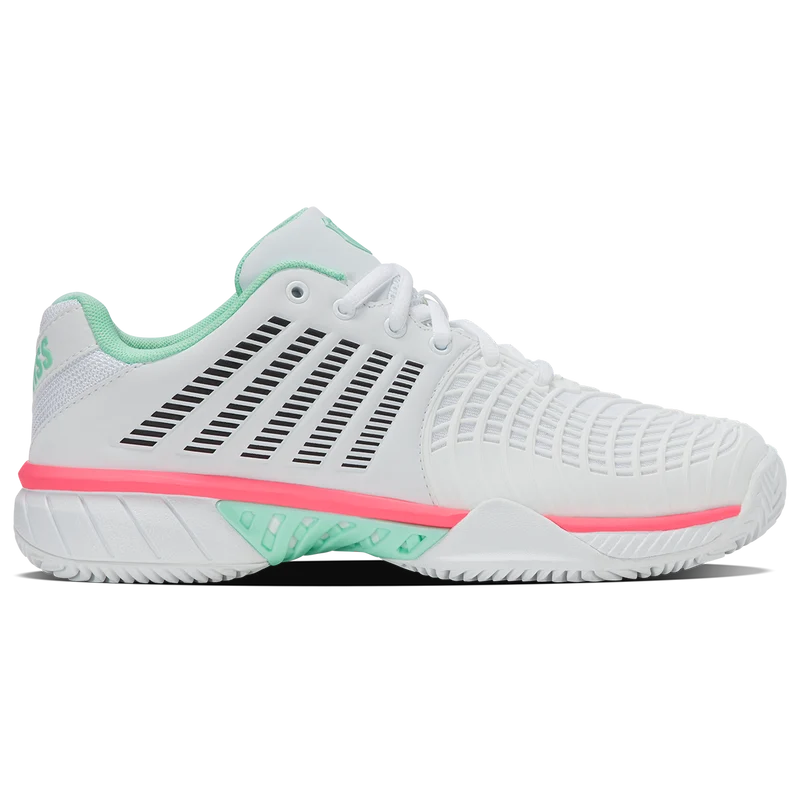 K-Swiss Women's Express Light 3 Clay Tennis Shoes White Mint