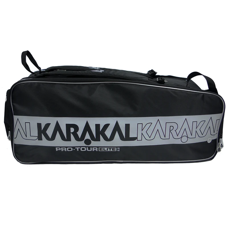 Karakal Pro Tour Elite 2.2 Racket Bag Grey