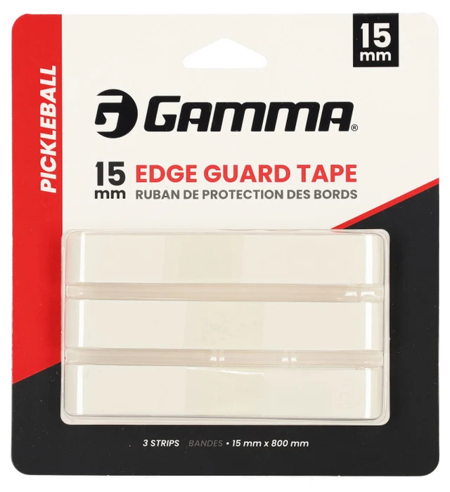 Gamma Pickleball Paddle Edge Protection Tape - 3 Pack